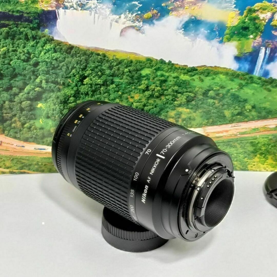 ニコン Nikon 超望遠レンズ ７0-300mm 4-5.6 望遠はここから