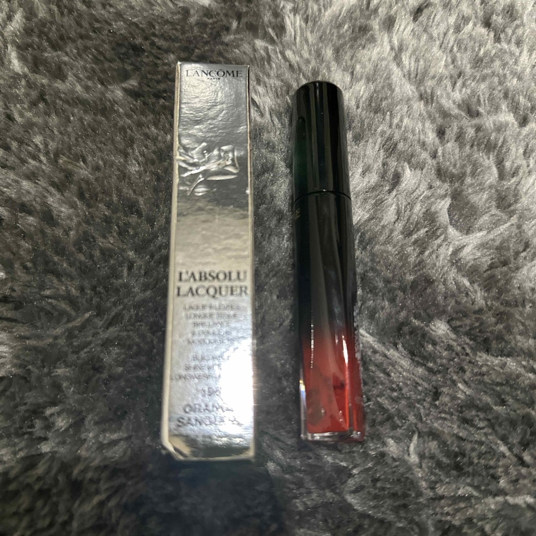 LANCOME(ランコム)のラプソリュラッカー　196  オレンジサンギン コスメ/美容のベースメイク/化粧品(口紅)の商品写真