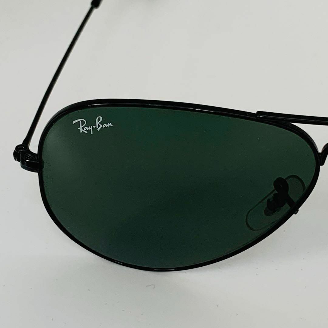 Ray-Ban(レイバン)の極美品✨レイバン RB3025 サングラス ブラック グリーンレンズ ケース付き レディースのファッション小物(サングラス/メガネ)の商品写真