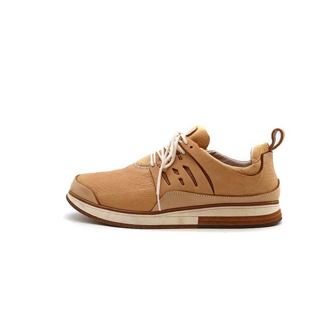 Hender Scheme(エンダースキーマ)のHender Scheme エンダースキーマ mip-12 ローカットレザースニーカー ベージュ 6 メンズの靴/シューズ(スニーカー)の商品写真