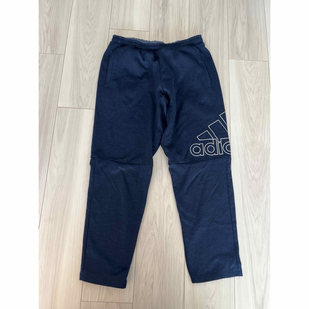 adidas(アディダス)のadidas ジュニア　裏起毛スエットパンツ　160cm キッズ/ベビー/マタニティのキッズ服男の子用(90cm~)(パンツ/スパッツ)の商品写真