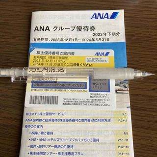 エーエヌエー(ゼンニッポンクウユ)(ANA(全日本空輸))のANA グループ優待券(その他)