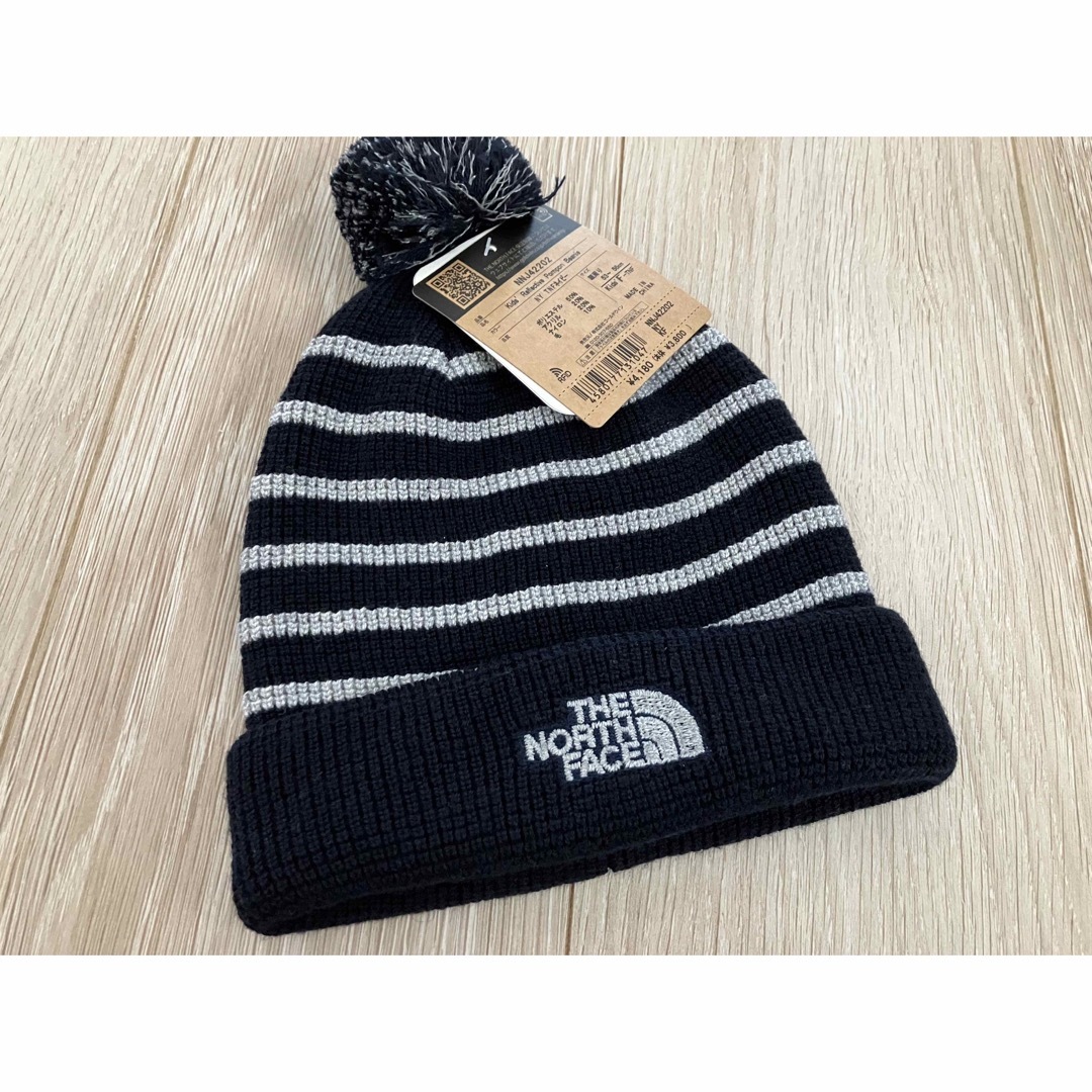 THE NORTH FACE(ザノースフェイス)のTHE NORTH FACE KIDS ニット帽子 53-56cm キッズ/ベビー/マタニティのこども用ファッション小物(帽子)の商品写真