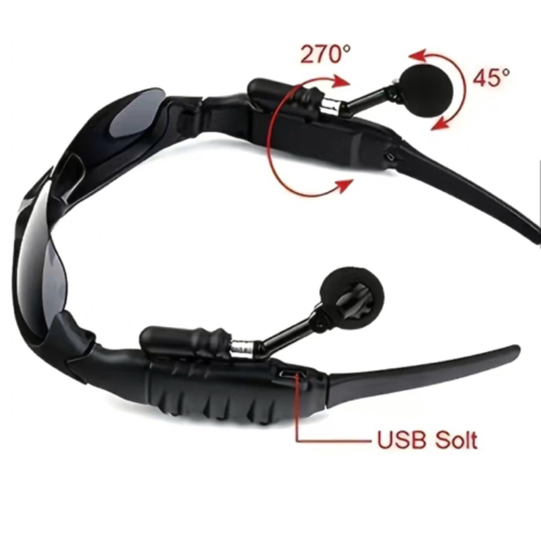 サングラス　アウトドア　スポーツ　サイクリング　Bluetooth メンズのファッション小物(サングラス/メガネ)の商品写真