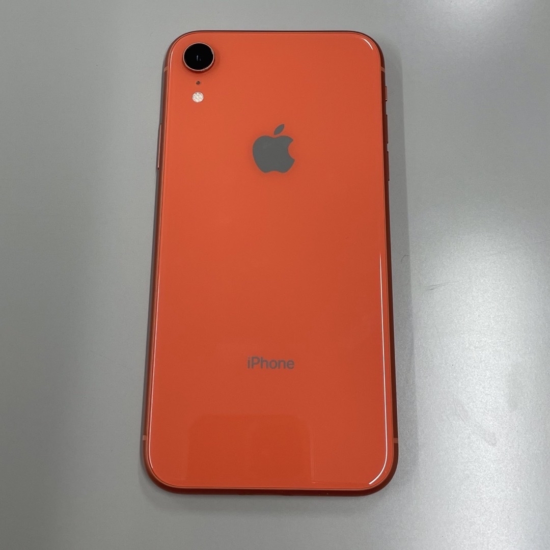 iPhone XR 64GB コーラル バッテリー84%スマートフォン本体