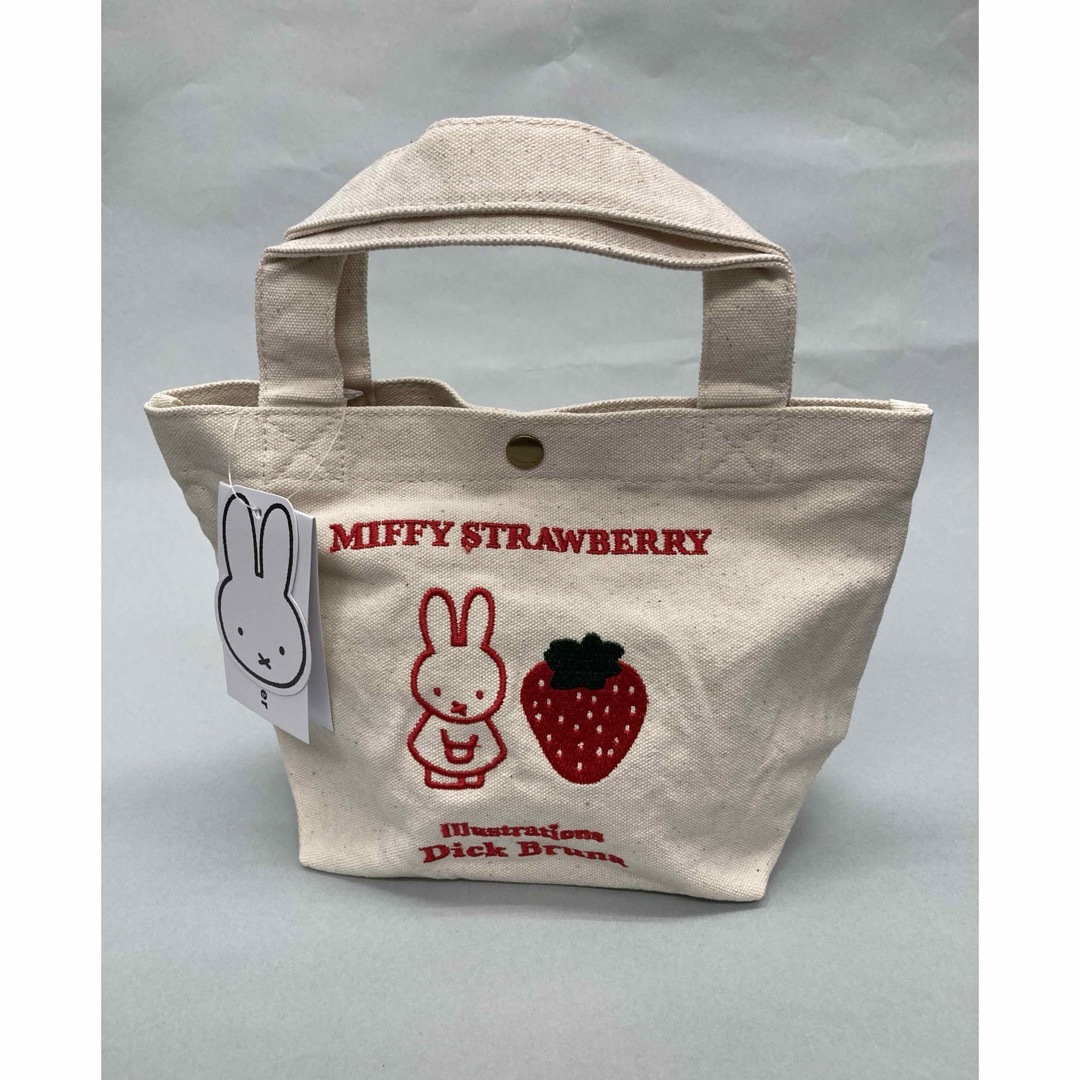 miffy - 【新品未使用】ミッフィー ミニトートバッグ ストロベリー