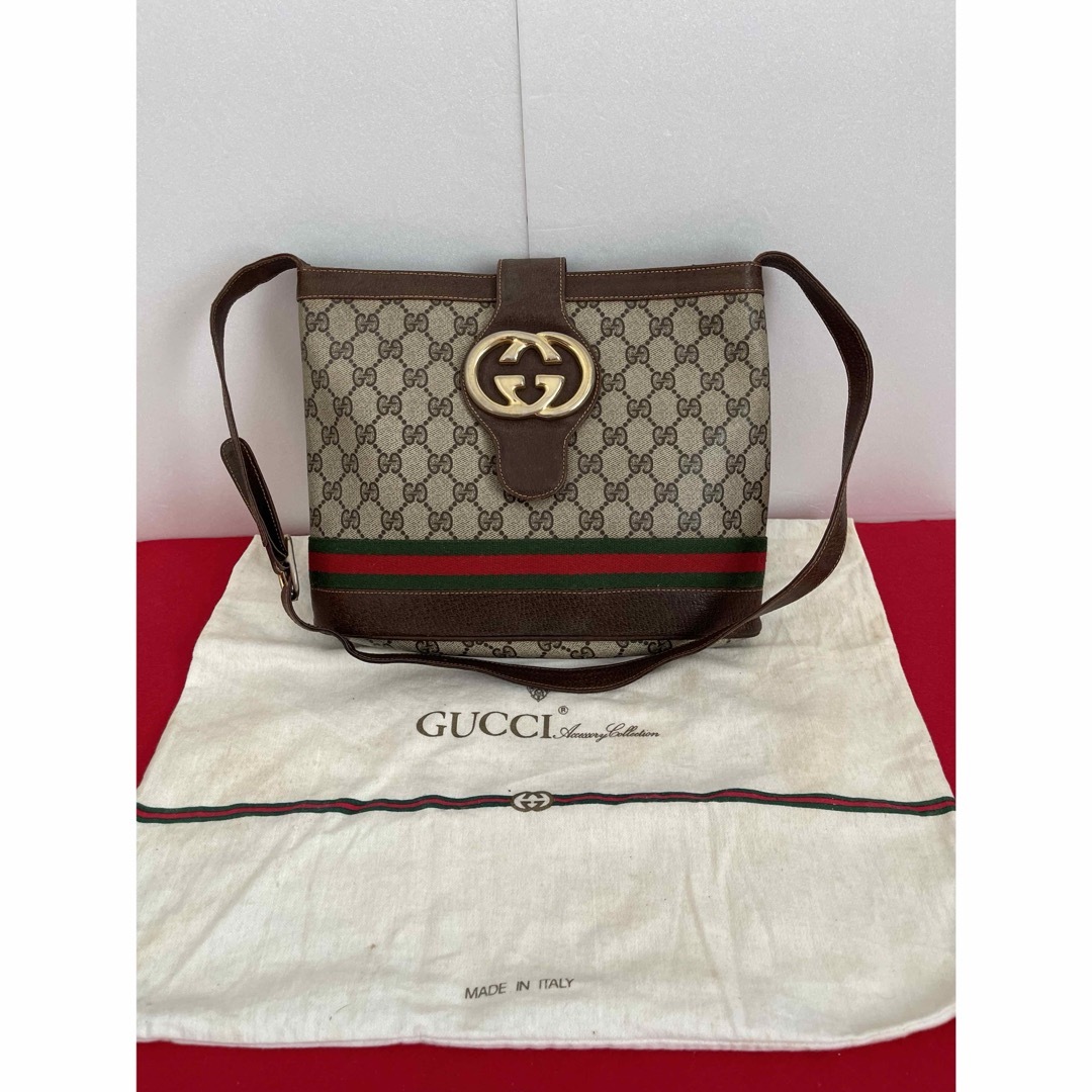 安い販売品 GUCCI オールドグッチ シェリーライン ショルダーバッグ