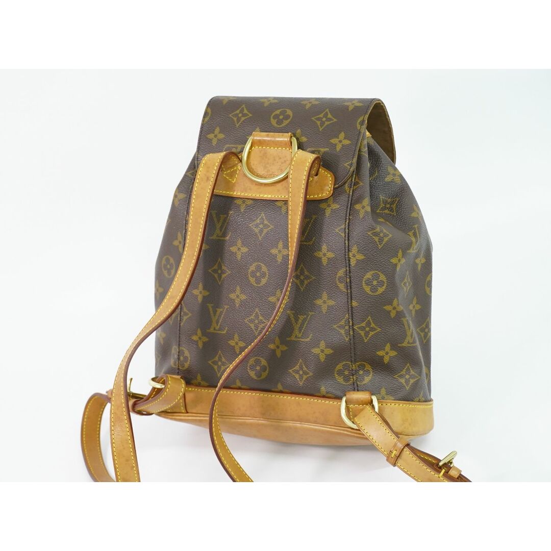 LOUIS VUITTON(ルイヴィトン)の本物 ルイヴィトン LOUIS VUITTON LV モンスリ MM リュックサック バックパック モノグラム ブラウン M51136 Montsouris ビトン バッグ 中古 レディースのバッグ(リュック/バックパック)の商品写真