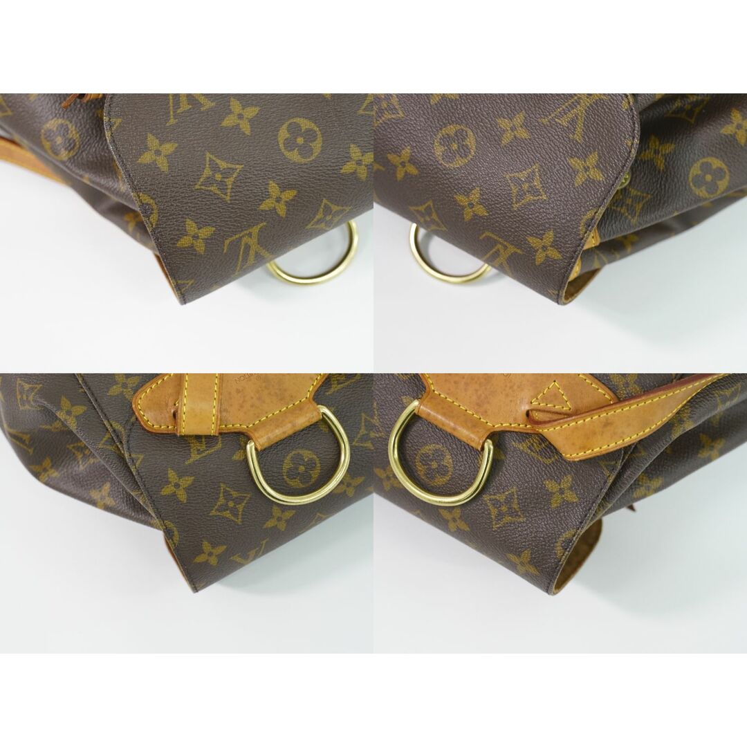 LOUIS VUITTON(ルイヴィトン)の本物 ルイヴィトン LOUIS VUITTON LV モンスリ MM リュックサック バックパック モノグラム ブラウン M51136 Montsouris ビトン バッグ 中古 レディースのバッグ(リュック/バックパック)の商品写真