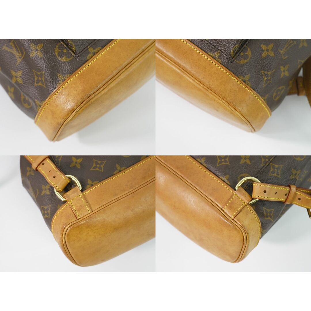 LOUIS VUITTON(ルイヴィトン)の本物 ルイヴィトン LOUIS VUITTON LV モンスリ MM リュックサック バックパック モノグラム ブラウン M51136 Montsouris ビトン バッグ 中古 レディースのバッグ(リュック/バックパック)の商品写真