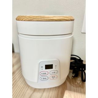 コイズミ(KOIZUMI)のアルファックス・コイズミ ARC-T2001/W WHITE【美品】(炊飯器)