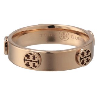 トリーバーチ(Tory Burch)のトリーバーチ TORY BURCH リング MILLER ミラー スタッズ ダブルTロゴ 指輪 ニッケルフリー 76882 0098 654(リング(指輪))