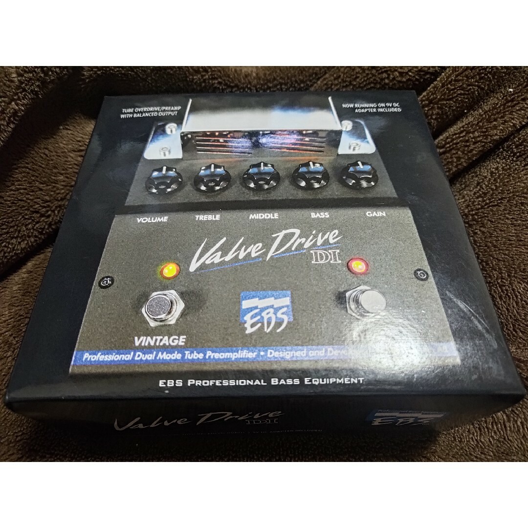 EBS Valve Drive DI 真空管 ベース プリアンプ エフェクター