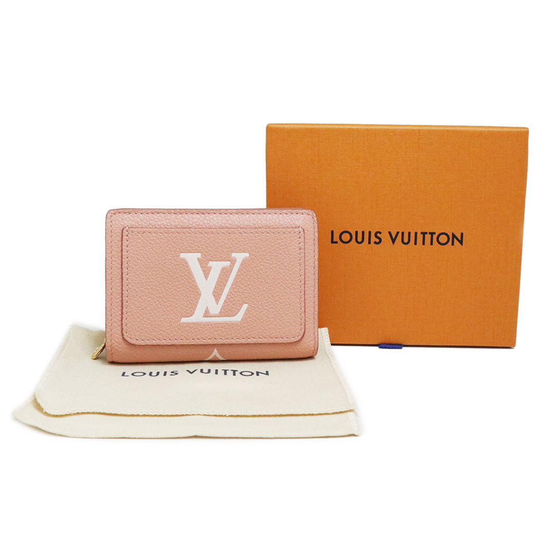 極美品　Louis Vuitton 2つ折り財布 ポルトフォイユクレア  ローズnanaブランド全商品