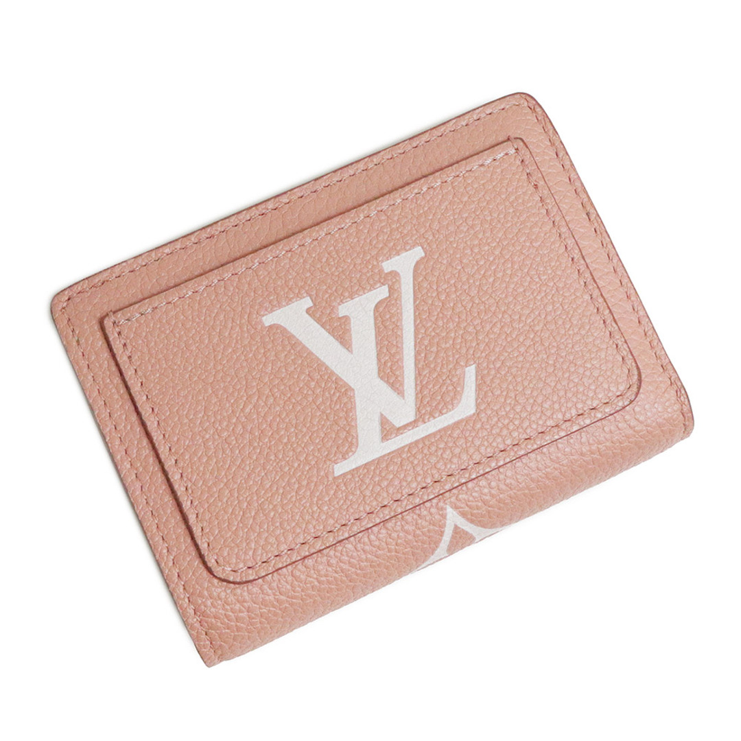 極美品　Louis Vuitton 2つ折り財布 ポルトフォイユクレア  ローズnanaブランド全商品