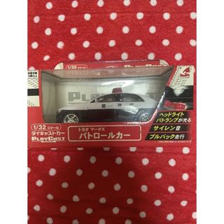 トヨタ(トヨタ)の1/32スケール　ダイキャストカー　トヨタマークX パトロールカー(ミニカー)