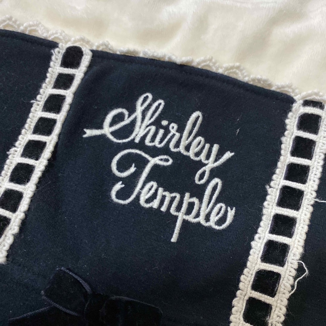 Shirley Temple(シャーリーテンプル)のシャーリーテンプル　はしごレースワンピース110 キッズ/ベビー/マタニティのキッズ服女の子用(90cm~)(ワンピース)の商品写真