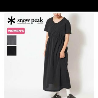 スノーピーク(Snow Peak)の新品スノーピーク　BreathableQuickDryDress3Asphalt(ロングワンピース/マキシワンピース)