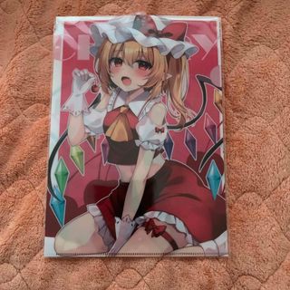 東方project  フランドール・スカーレット さくらんぼ クリアファイル(クリアファイル)