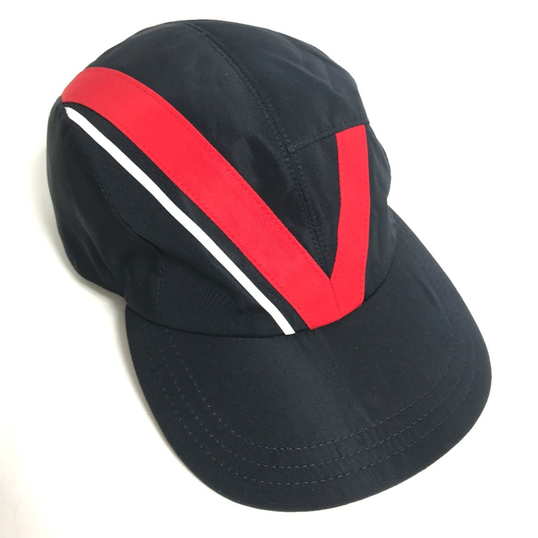 ルイヴィトン LOUIS VUITTON LVカップ ロゴ M70495 ルイヴィトンカップ 帽子 キャップ帽 ベースボール キャップ ポリエステル ダークネイビー系約585cmツバの長さ