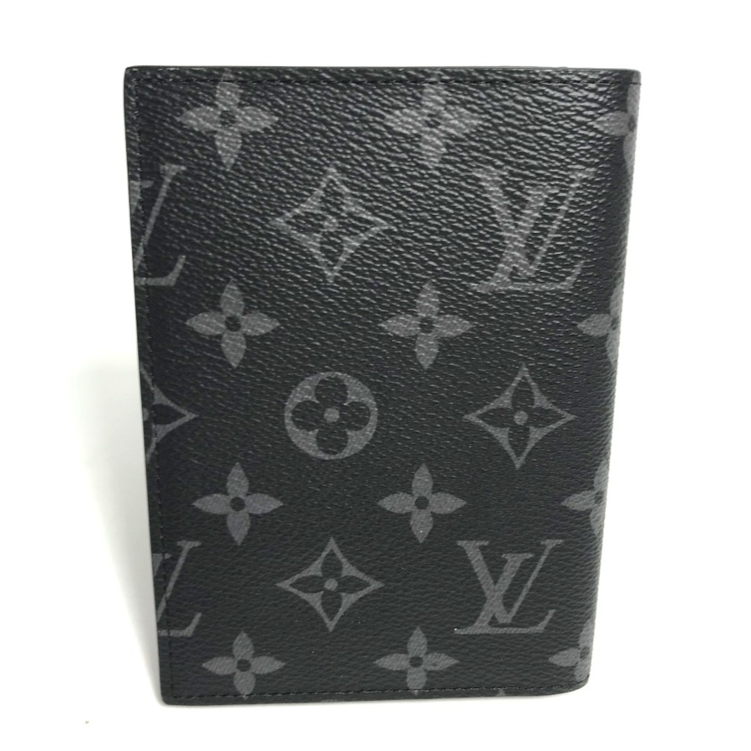 LOUIS VUITTON(ルイヴィトン)のルイヴィトン LOUIS VUITTON クーヴェルテュール・パスポール NM M64501 モノグラムエクリプス トラベルグッズ パスポートケース モノグラムエクリプスキャンバス ブラック 美品 レディースのファッション小物(パスケース/IDカードホルダー)の商品写真