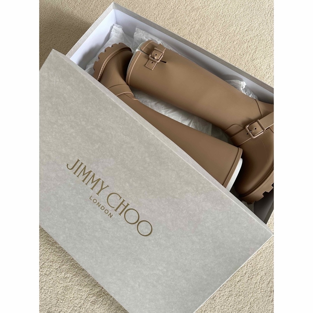 JIMMY CHOO(ジミーチュウ)のレアジュリン様専用♡ジミーチュウ　ロングブーツ レディースの靴/シューズ(レインブーツ/長靴)の商品写真