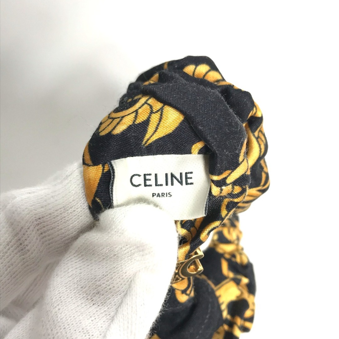 celine - セリーヌ CELINE チェーン柄 ヘアアクセサリー ヘアゴム celine - セリーヌ CELINE チェーン柄 ヘアアクセサリー ヘアゴム