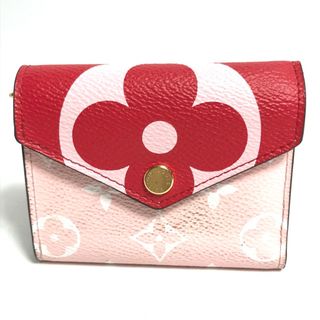 ルイヴィトン(LOUIS VUITTON)のルイヴィトン LOUIS VUITTON ポルトフォイユ・ゾエ M67641 モノグラム ジャイアント コンパクトウォレット 3つ折り財布 モノグラムジャイアントキャンバス ピンク(財布)