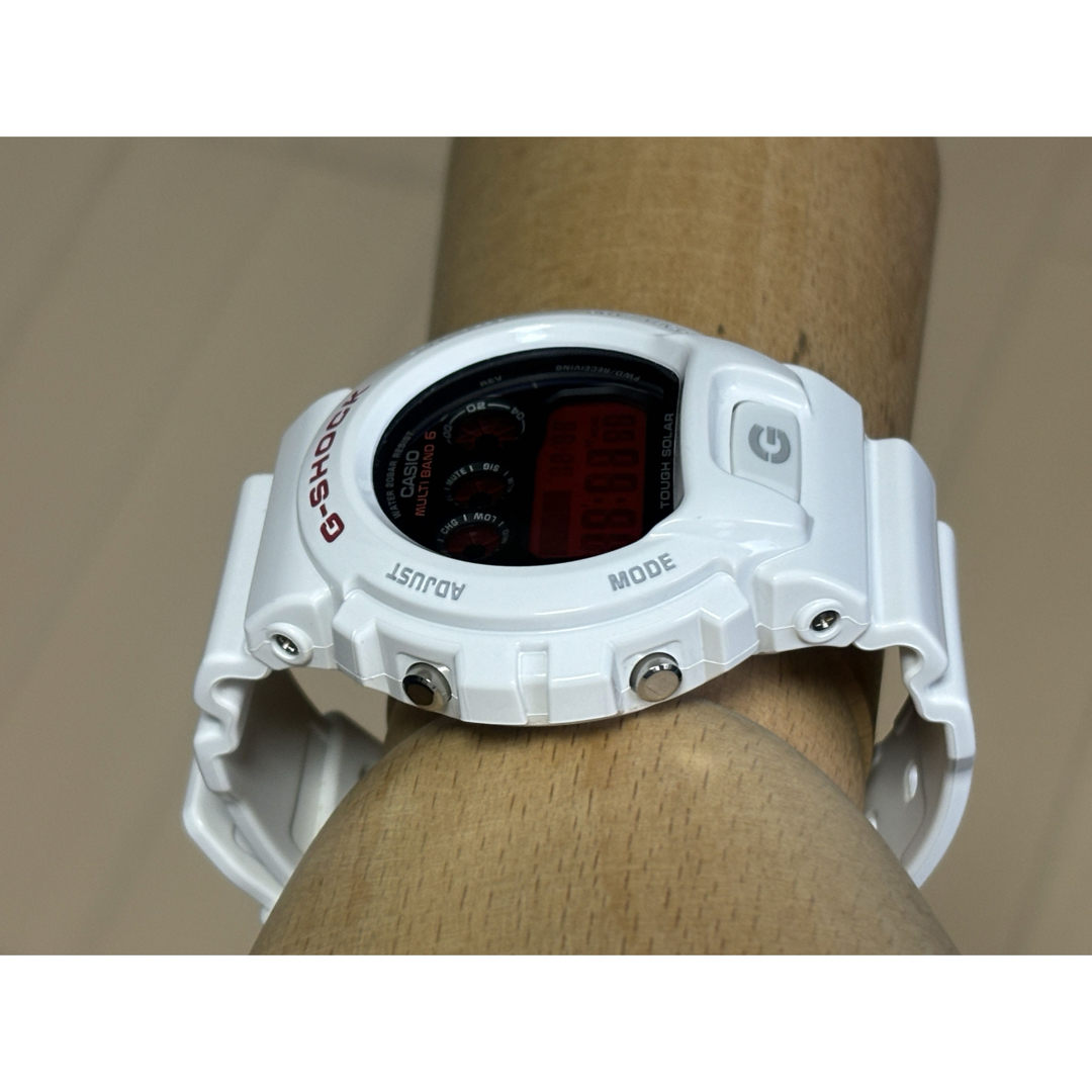 G-SHOCK/三つ目/GW-6900/電波/ソーラー/ホワイト/反転液晶/美品