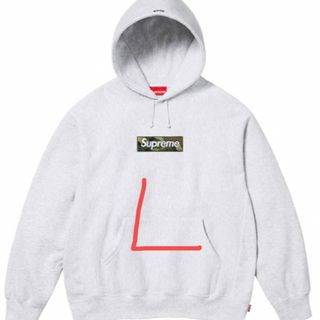 シュプリーム(Supreme)のsillent様専用x Logo Hooded Sweatshirt large(パーカー)