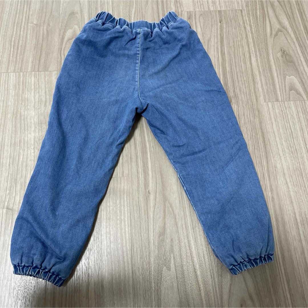 UNIQLO キッズ 裏起毛 パンツ 100cm キッズ/ベビー/マタニティのキッズ服男の子用(90cm~)(パンツ/スパッツ)の商品写真