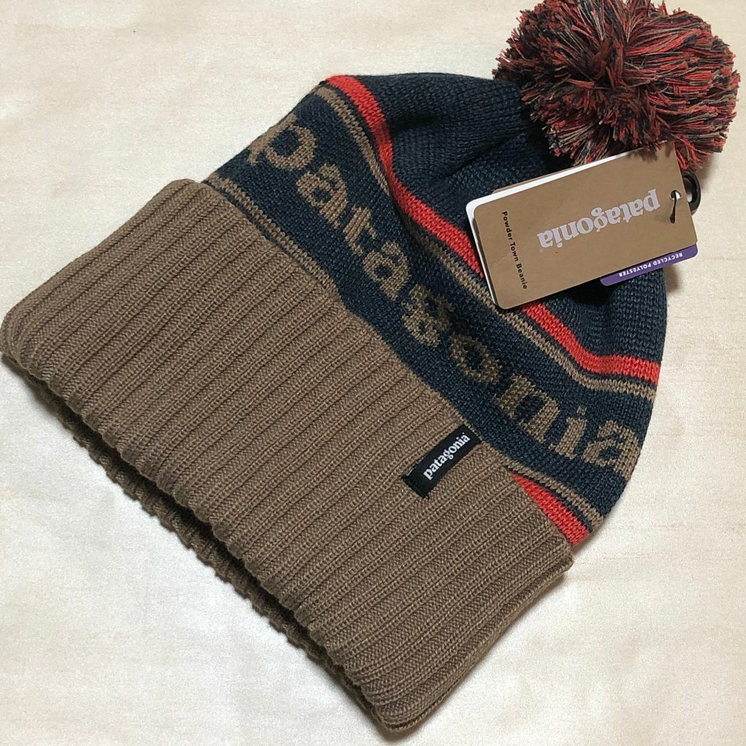 patagonia(パタゴニア)の人気カラー パタゴニア ボンボン・ビーニー メンズの帽子(ニット帽/ビーニー)の商品写真