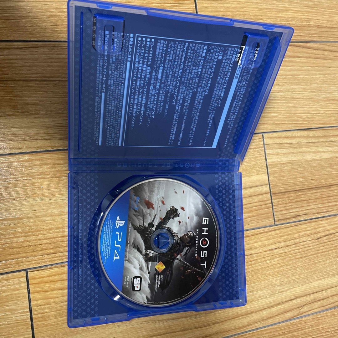 PlayStation4(プレイステーション4)のps4 GHOST of TSUSHIMA エンタメ/ホビーのゲームソフト/ゲーム機本体(家庭用ゲームソフト)の商品写真