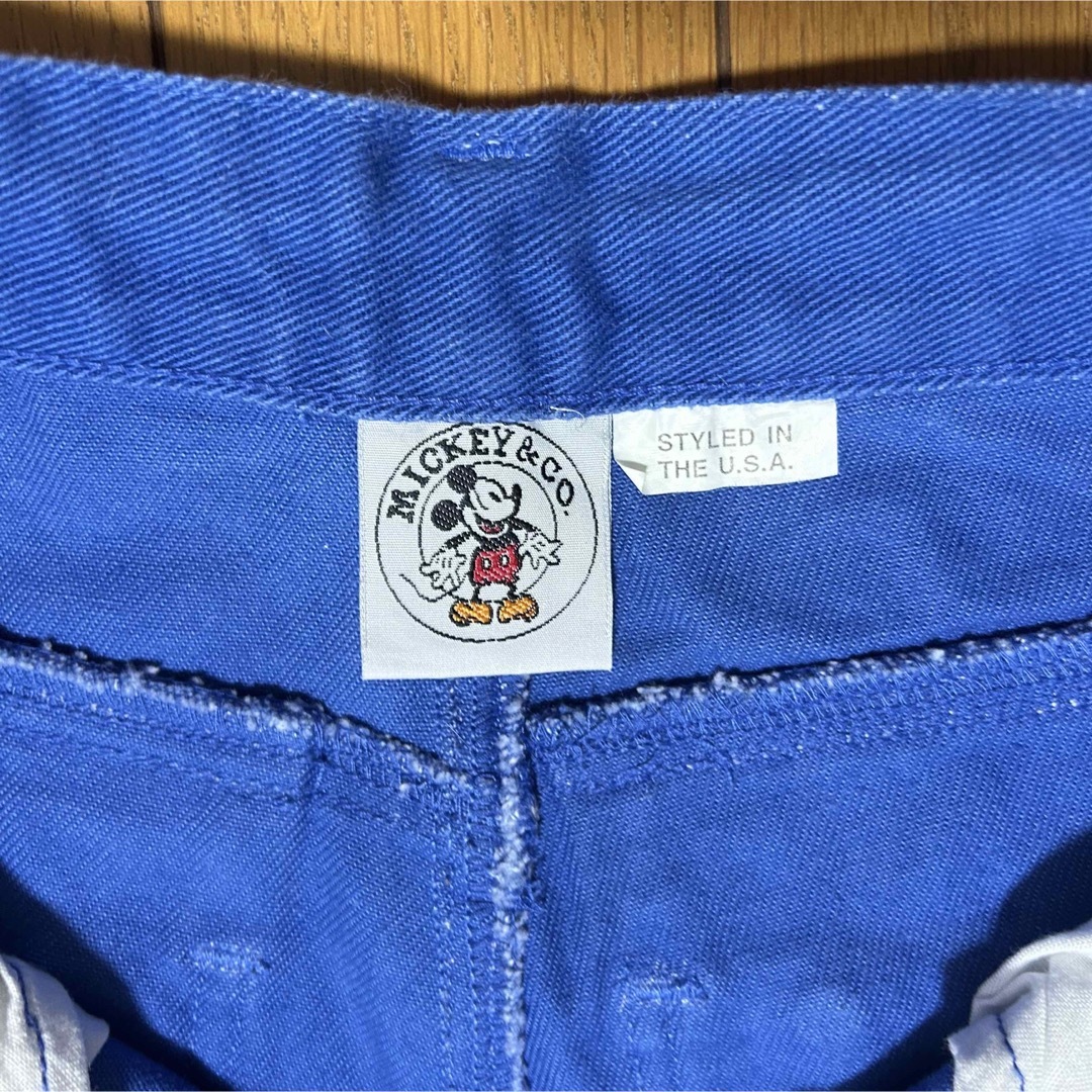 90’s ミッキー ワイドパンツ レディースのパンツ(その他)の商品写真