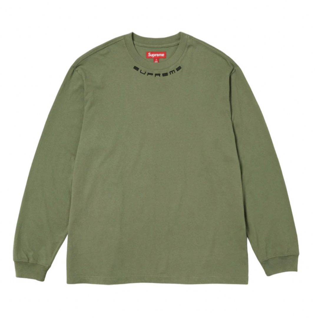 Supreme Collar Logo L/S TopLarge2023129発売