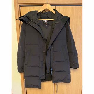 カナダグース(CANADA GOOSE)のカナダグース　コート　ネイビー　Sサイズ(ダウンジャケット)