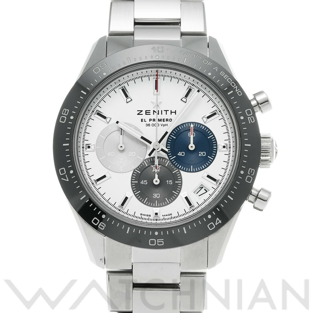 時計ゼニス ZENITH 03.3100.3600/69.M3100 ホワイトマット メンズ 腕時計