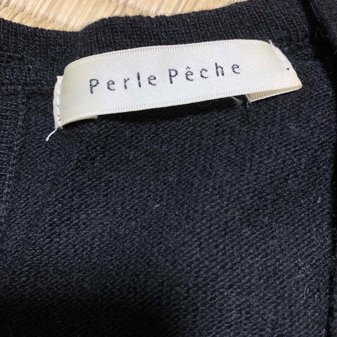 Perle Peche(ペルルペッシュ)のウエストシェイプ型セーター レディースのトップス(ニット/セーター)の商品写真