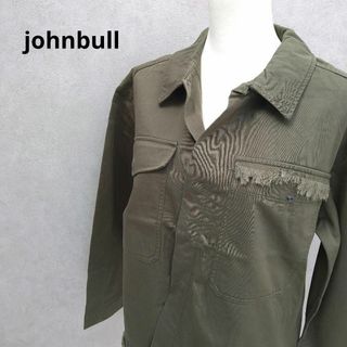 ジョンブル(JOHNBULL)の【新品】Johnbull　ミリタリージャケット　オリーブ　al984ky(ミリタリージャケット)