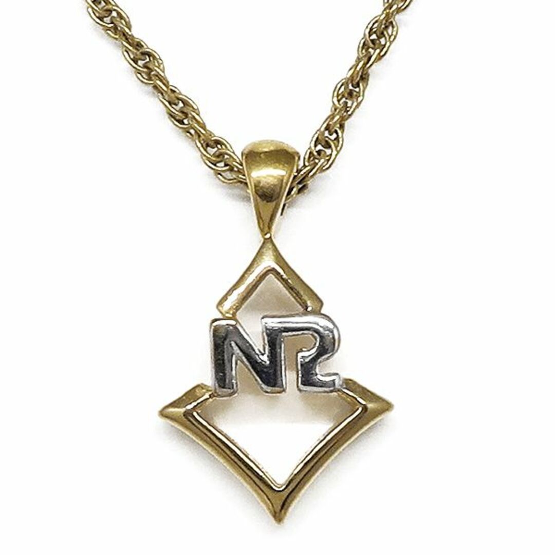 NINA RICCI(ニナリッチ)のNINA RICCI ニナリッチ ロゴ ネックレス　NRロゴ NR レディースのアクセサリー(ネックレス)の商品写真