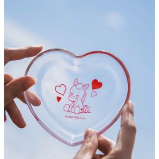 ※reizou様専用※SABLE HEART GLASS PLATE(その他)