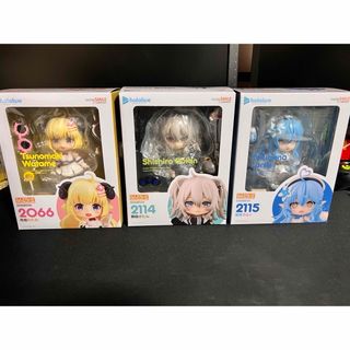 グッドスマイルカンパニー(GOOD SMILE COMPANY)のねんどろいど　雪花ラミィ　獅白ぼたん　角巻わため　新品未開封(アニメ/ゲーム)