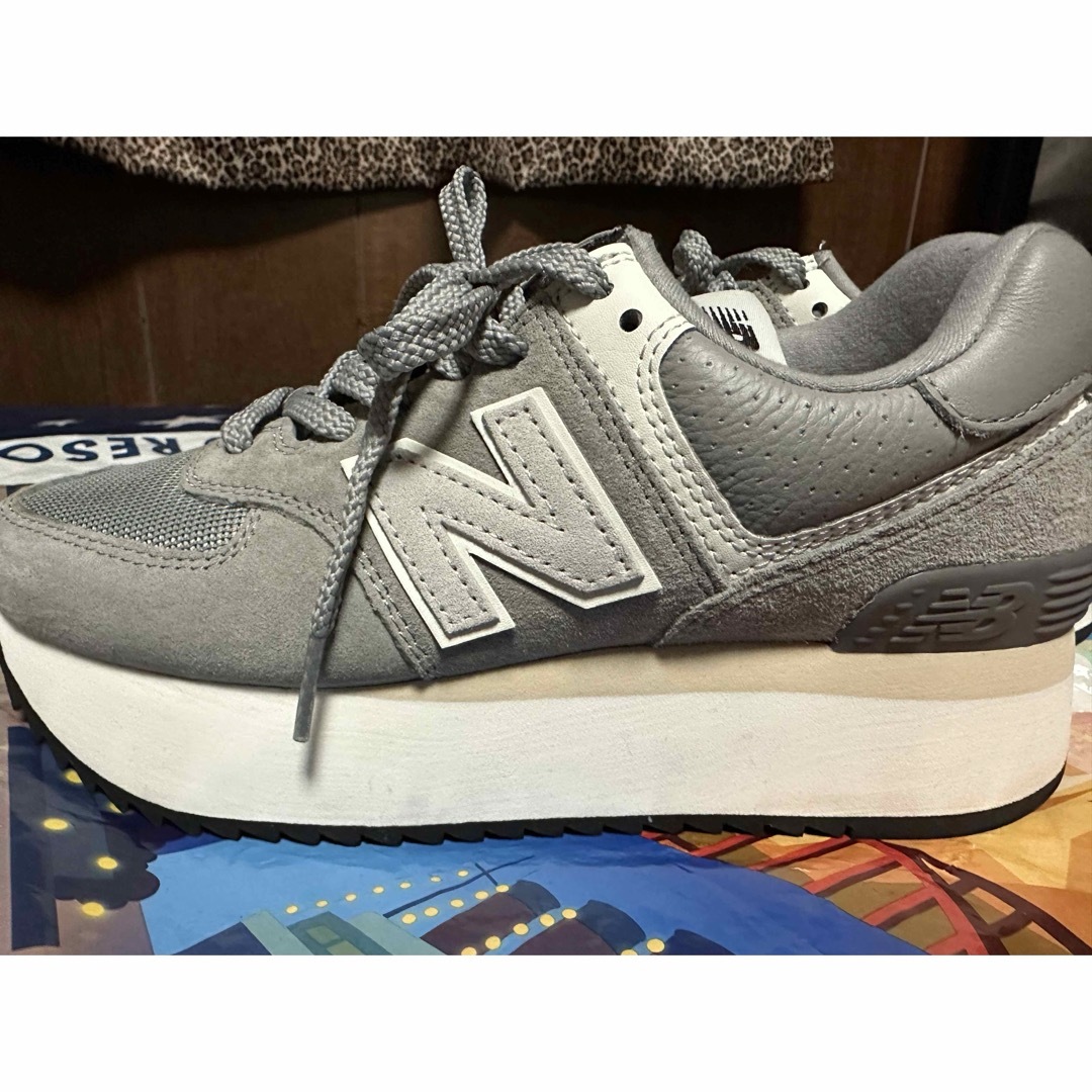 New Balance(ニューバランス)のニューバランス　574  厚底　スニーカー　WL574Z レディースの靴/シューズ(スニーカー)の商品写真