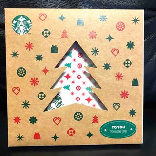 スターバックス(Starbucks)のスターバックス　デザートプレート　白　ホワイト　ホリデー　クリスマス　(ノベルティグッズ)