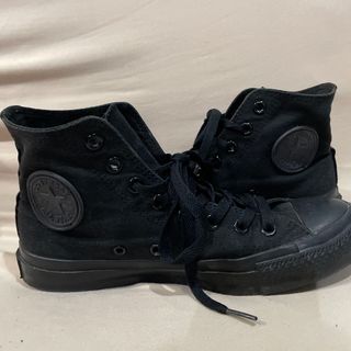 コンバース(CONVERSE)の 最終値下げ🎉🎉コンバース ハイカットブラック25cm(スニーカー)