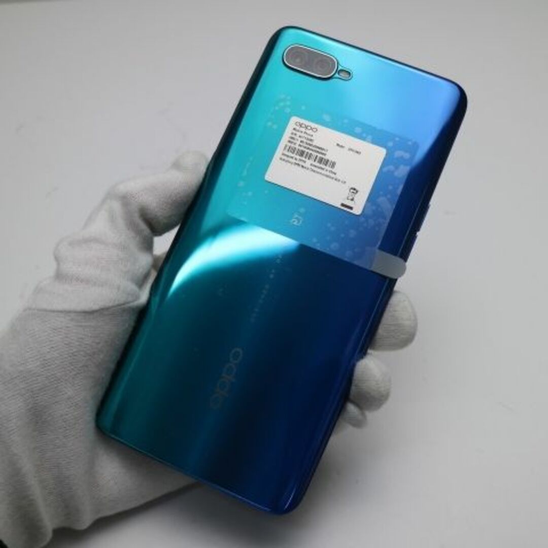 OPPO(オッポ)の超美品 OPPO Reno A 64GB ブルー  スマホ/家電/カメラのスマートフォン/携帯電話(スマートフォン本体)の商品写真