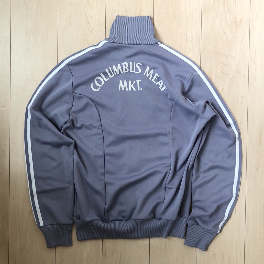 アディダス 80s ジャージトップ 台湾製 グレー M アディダス 80s ジャージトップ 台湾製 グレー M