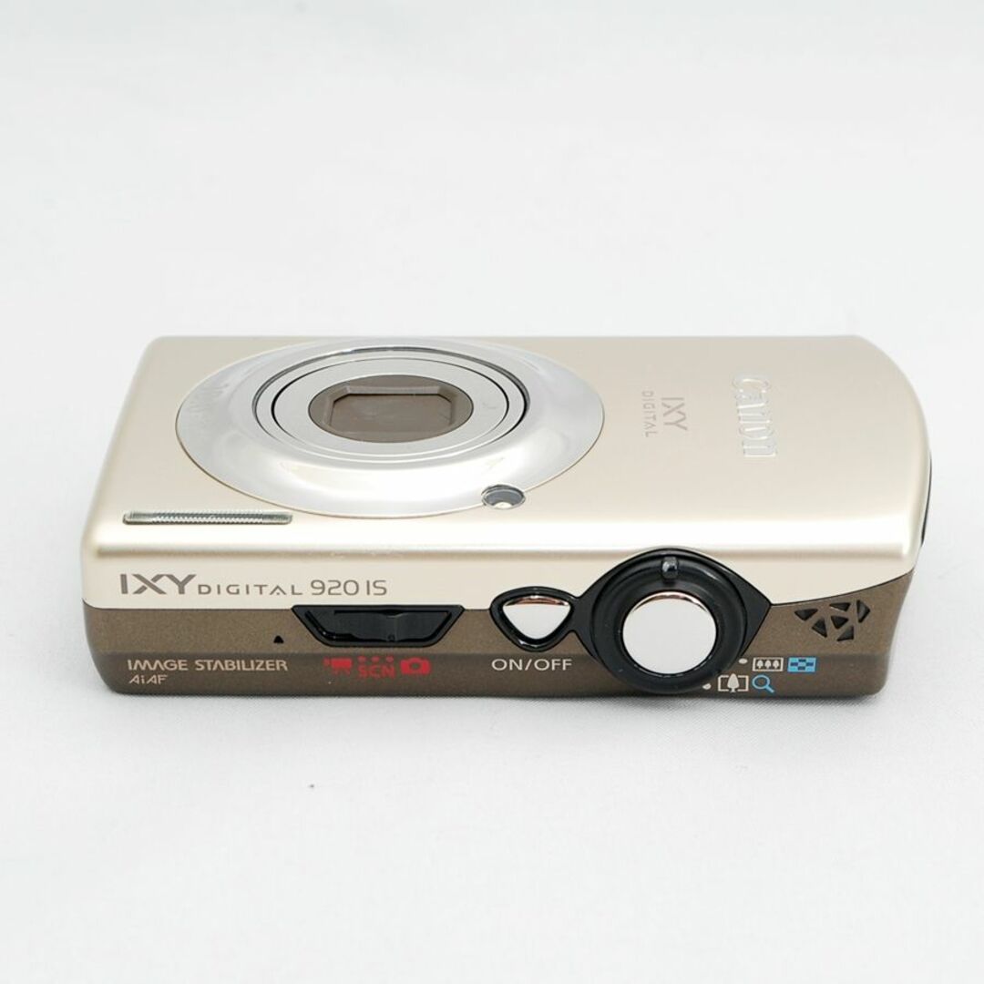 キヤノン Canon IXY DIGITAL 920IS ゴールド 1000万画素 光学4倍 キヤノン Canon IXY DIGITAL 920IS ゴールド 1000万画素 光学4倍