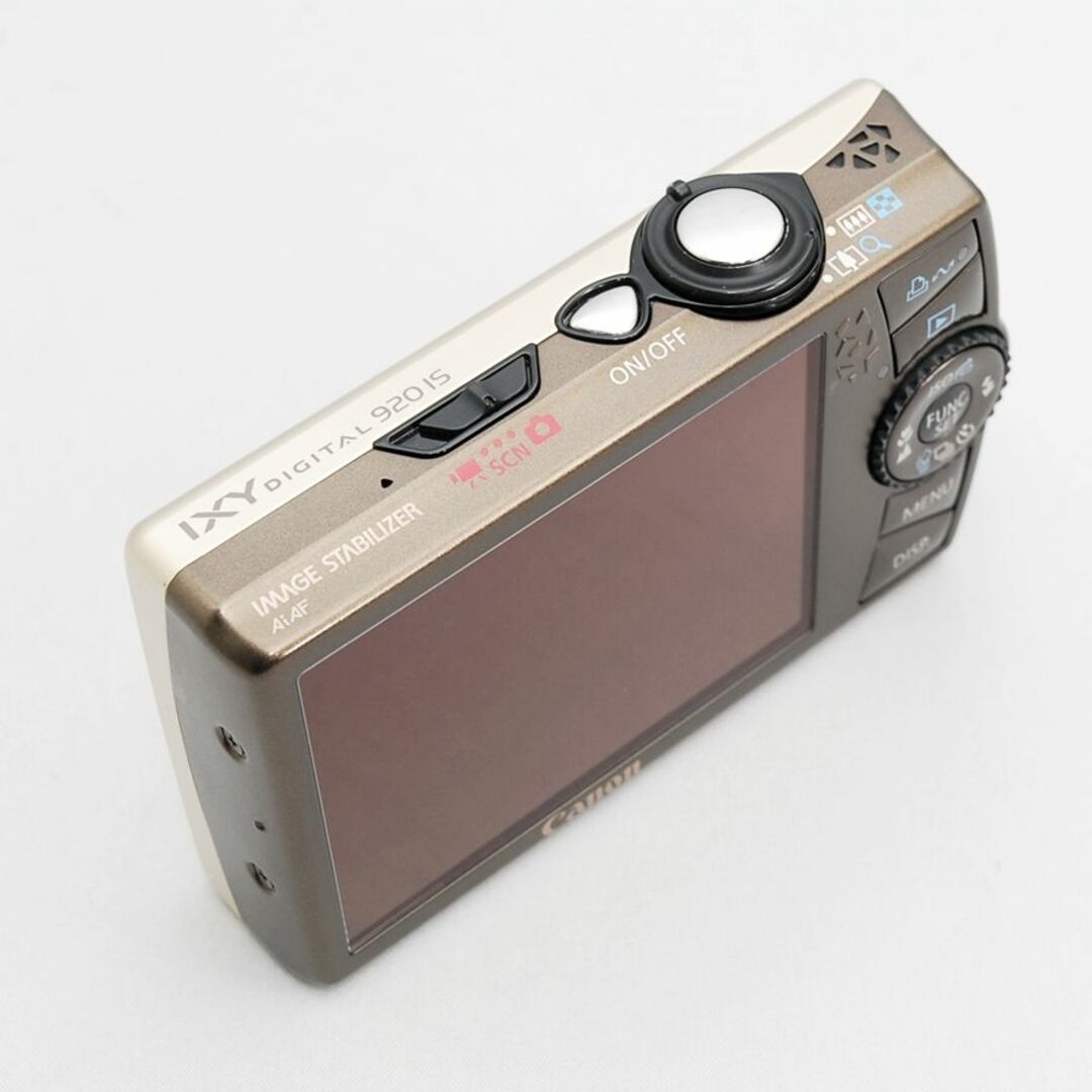 キヤノン Canon IXY DIGITAL 920IS ゴールド 1000万画素 光学4倍 キヤノン Canon IXY DIGITAL 920IS ゴールド 1000万画素 光学4倍