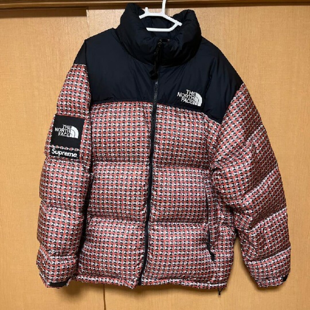 supreme the northface スタッズヌプシ - ダウンジャケット